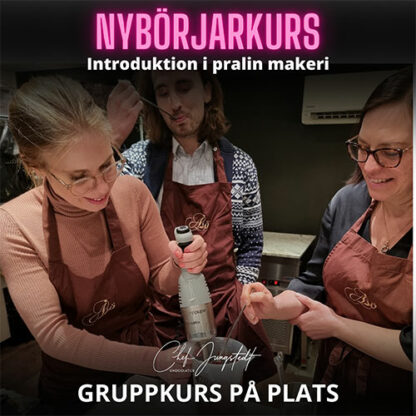 Pralinkurs för nybörjare - 3 timmar